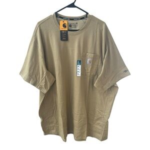 Carhartt Force Relaxed T-Shirt Beige 106652 Men’s Size 3XL Regular NWT